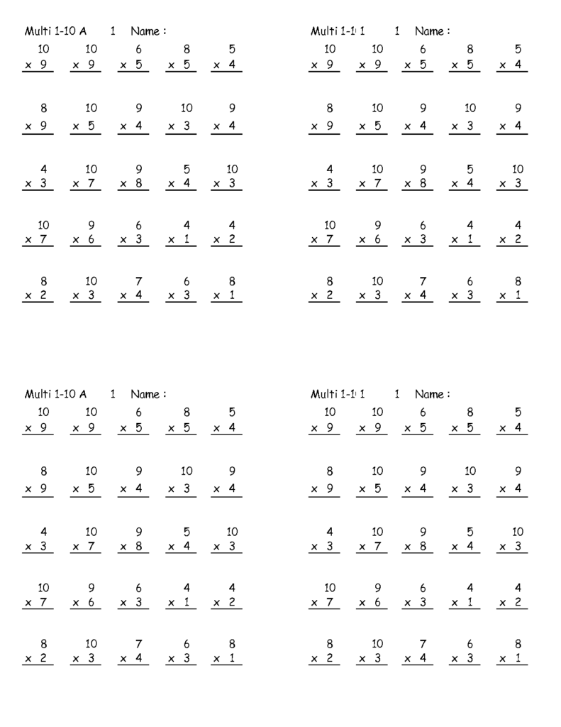 Italian Worksheet Grade 5 | Printable Worksheets And with 5 Multiplication Worksheets Free