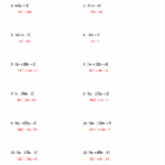 Kuta Software Infinite Algebra 1 Answers - Software in Multiplication Worksheets Kuta