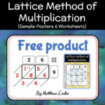 Lattice Method Of Multiplication (Sample Posters Regarding Multiplication Worksheets Lattice Method