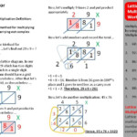 Lattice Multiplication Worksheets |  Multiplication pertaining to Multiplication Worksheets Lattice