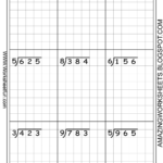 Long Division Worksheets  Free Using Graph Paper Keeps Intended For Multiplication Worksheets On Graph Paper