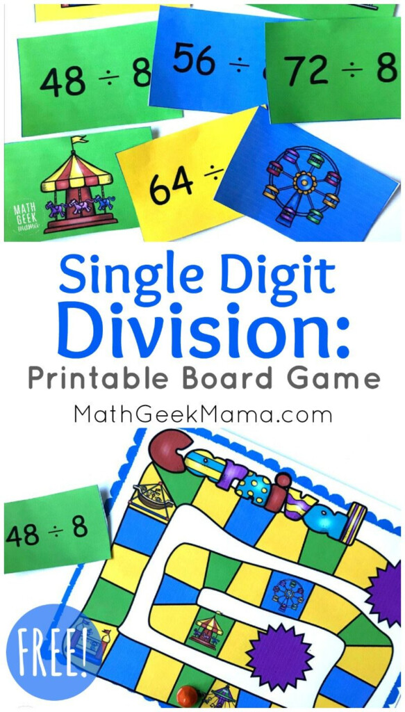 Looking For A Quick And Easy Way To Practice Division Facts with Printable Multiplication And Division Games