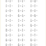 Lovely Cross Multiplying Worksheet | Educational Worksheet within Printable Multiplication Of Fractions