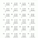 Math Addition Worksheet Collection 4Th Grade with regard to Printable Multiplication Worksheets Grade 4