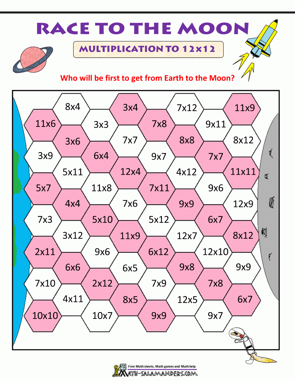 math flash cards for 4th grade