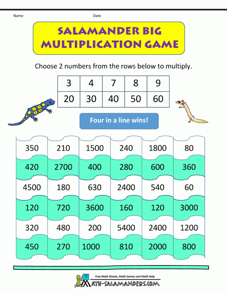 Math Games 4Th Grade Within Printable Multiplication Math Games 4Th Grade Math Games 4Th Grade Within Printable Multiplication Math Games 4Th Grade