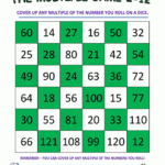 Math Games Using Dice The Multiple Game 2 To 12 | Math inside Multiplication Worksheets Online Free