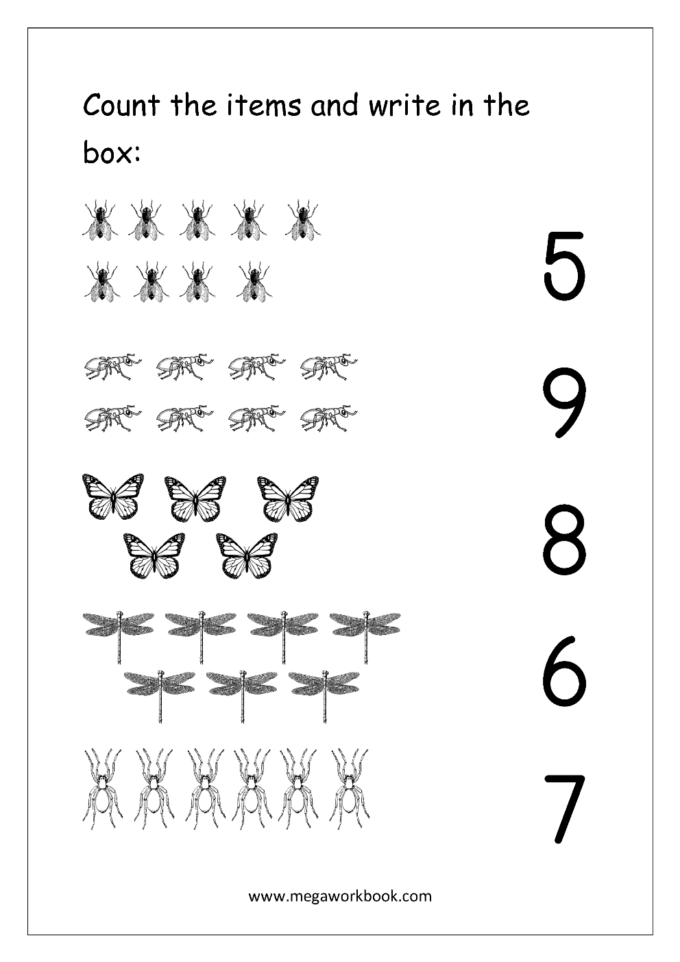 Math Matching Worksheets &amp;amp; Preschool Matching Worksheets in Multiplication Worksheets Numbers 1-10