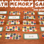 Math Memory Games, Free Printables With Printable Multiplication Memory Game