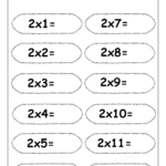 Math Times Table Worksheets | Printable Shelter Within Printable Multiplication Times Table