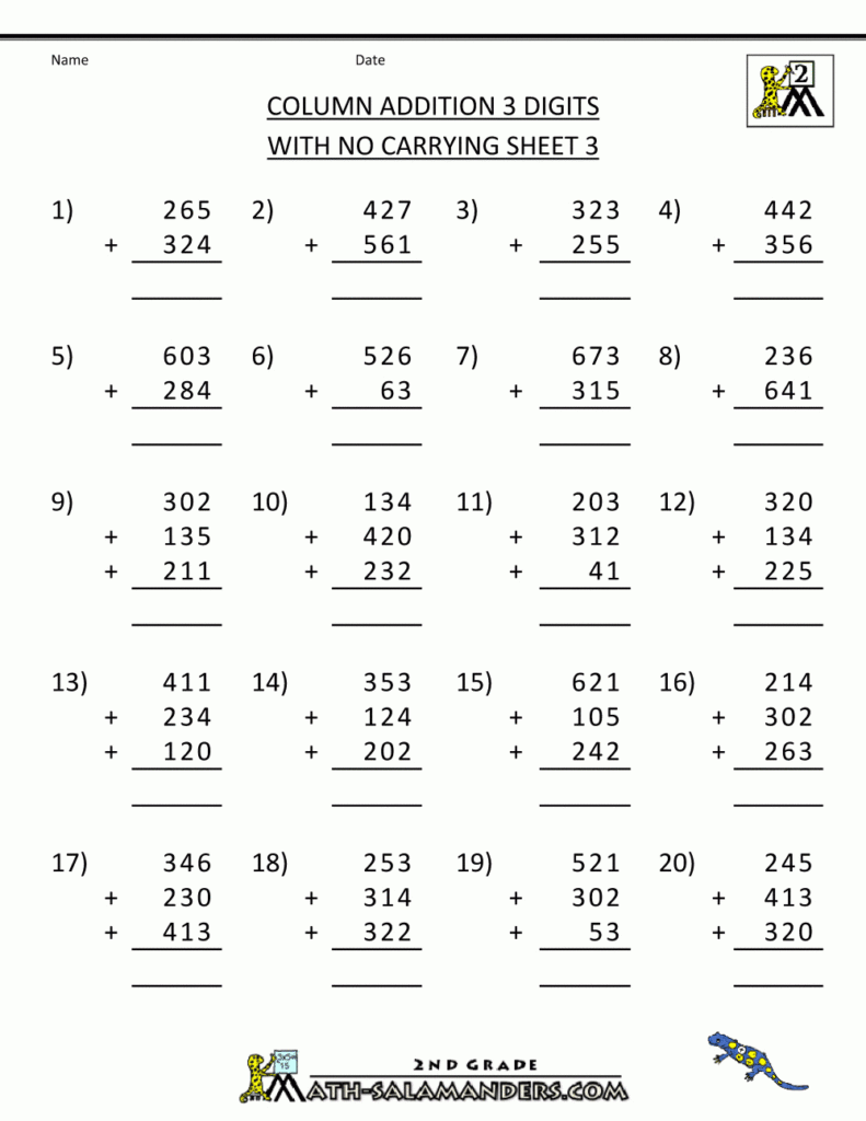 Math Worksheets For 3Rd Grade | Second Grade Math Worksheets With Printable Multiplication Sheets For Grade 3 Math Worksheets For 3Rd Grade | Second Grade Math Worksheets With Printable Multiplication Sheets For Grade 3