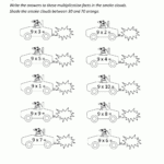 Maths Times Tables Worksheets - 9 Times Table in Multiplication Worksheets 9 Times Tables