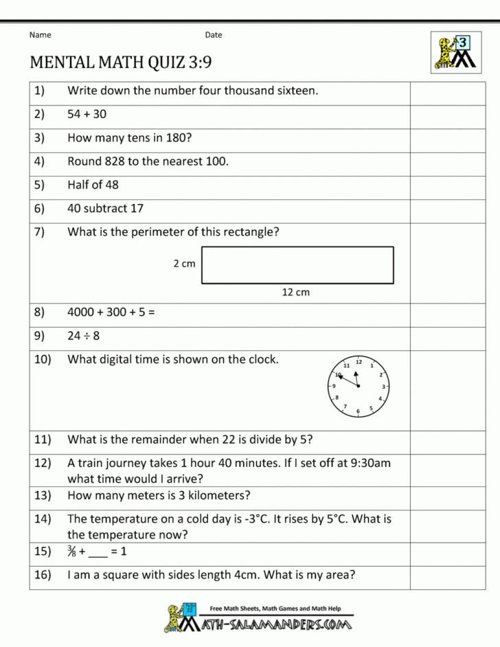 Printable Multiplication Worksheets 5's