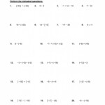 Mental Math Worksheets For 7Th Grade | Printable Worksheets with Printable Multiplication Worksheets Grade 6