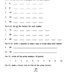 Multiples And Factors.pdf | Factors And Multiples, Math Within Multiplication Worksheets 6Th Grade Pdf