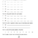 Multiples And Factors.pdf | Factors And Multiples, Math within Multiplication Worksheets 6Th Grade Pdf