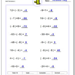 Multiplication And Division Facts Pertaining To Worksheets Multiplication And Division