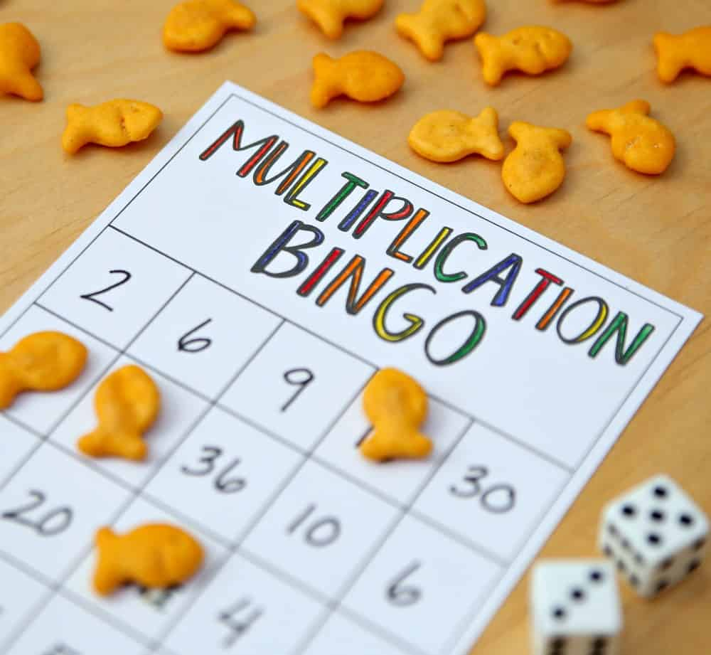 Multiplication Bingo intended for Printable Multiplication Bingo Game