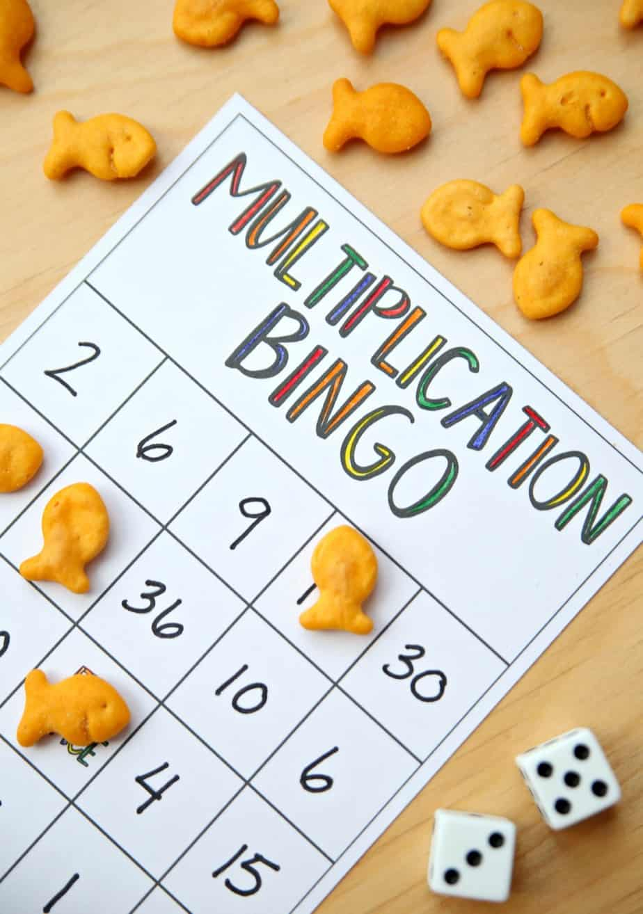 Multiplication Bingo intended for Printable Multiplication Bingo Game