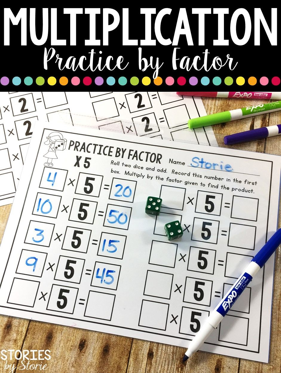 Multiplication Dice Games | Multiplication, Math Workbook for Printable Multiplication Dice Games