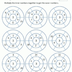 Multiplication Drill Sheet 3 Times Table Circles 1 | Fun for Printable Worksheets In Multiplication