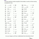 Multiplication Drill Sheets 2 Times Table 2 | Printable Math for Multiplication Worksheets X2 X3