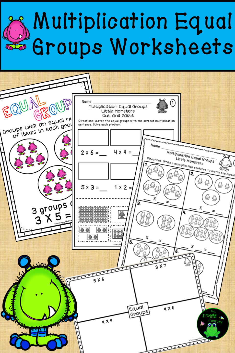 Multiplication Equal Groups - Multiplication Worksheets inside Multiplication Worksheets Equal Groups