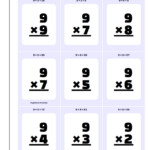 Multiplication Flash Cards with regard to Printable Multiplication Facts Cards