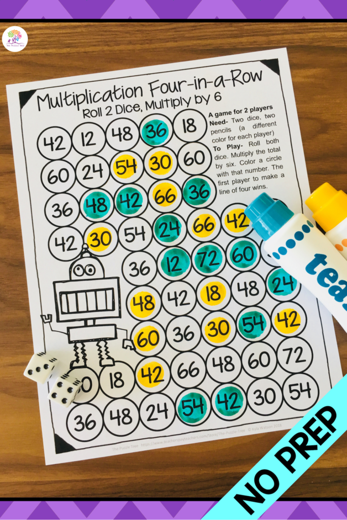 Multiplication Games Printable: Four In A Row Math Games For Inside Printable Multiplication Games Ks2 Multiplication Games Printable: Four In A Row Math Games For Inside Printable Multiplication Games Ks2