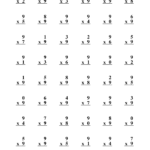 Multiplication Mad-Minute! | Elementary Schools, Math intended for Printable Multiplication Mad Minute