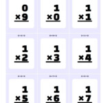 Multiplication Printable Flash Cards! Multiplication Flash for Printable Multiplication Facts Cards