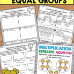 Multiplication Repeated Addition Equal Groups Worksheets in Multiplication Worksheets Equal Groups