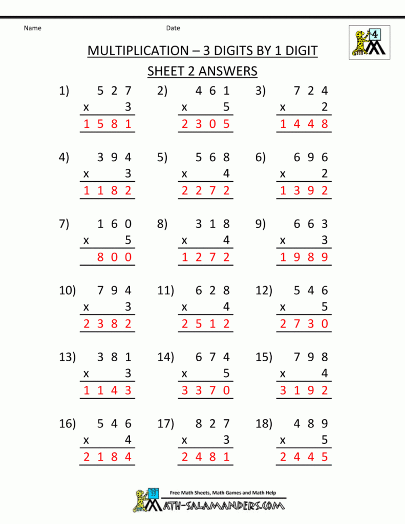 Multiplication Sheet 4Th Grade | 4Th Grade Math Worksheets In Printable Multiplication Sheets 4Th Grade Multiplication Sheet 4Th Grade | 4Th Grade Math Worksheets In Printable Multiplication Sheets 4Th Grade