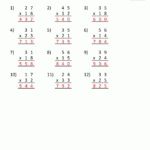Multiplication Sheets 4Th Grade for Printable Multiplication Worksheets 4Th Grade