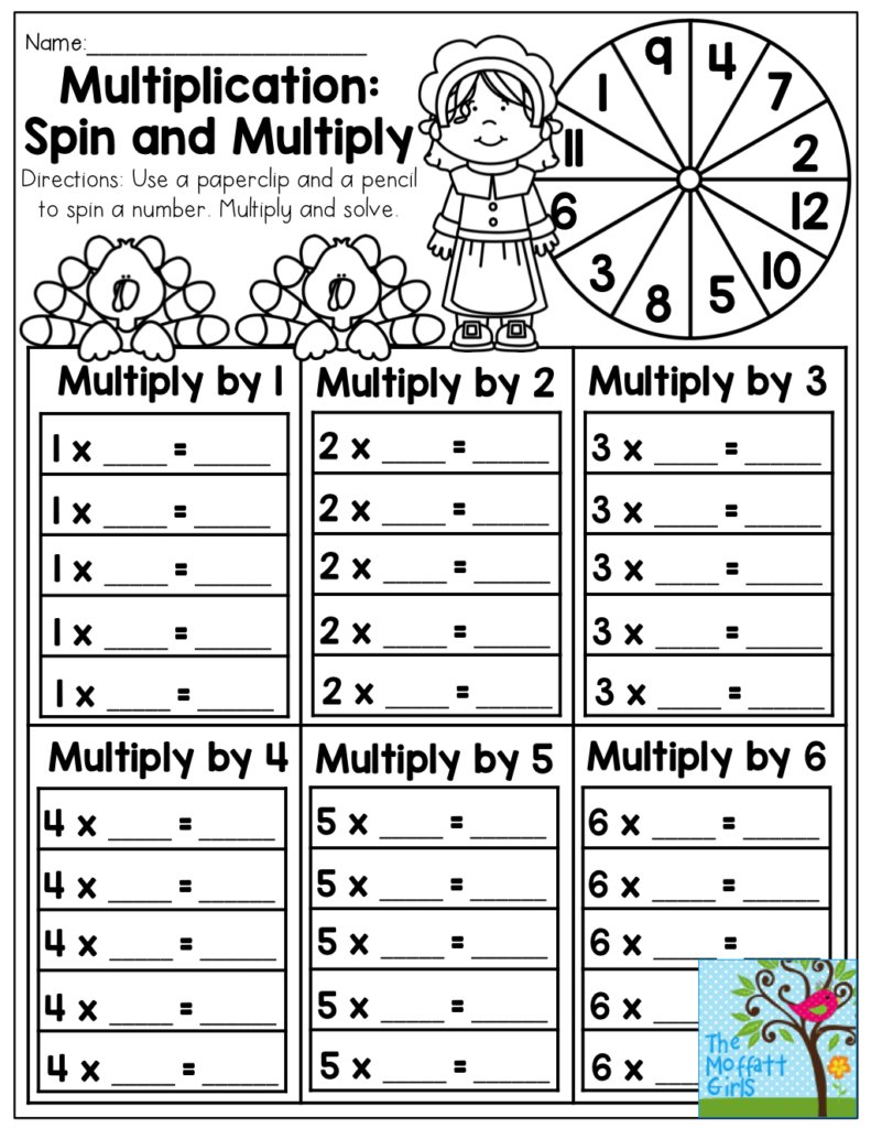 Multiplication: Spin And Multiply Such A Fun Multiplication With Regard To Multiplication Worksheets And Games Multiplication: Spin And Multiply Such A Fun Multiplication With Regard To Multiplication Worksheets And Games
