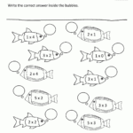 Multiplication To 5X5 Worksheets For 2Nd Grade throughout Worksheets Multiplication Grade 1