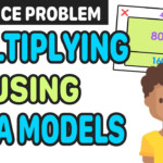 Multiplication Using Area Models Practice! regarding Multiplication Worksheets Using Area Model