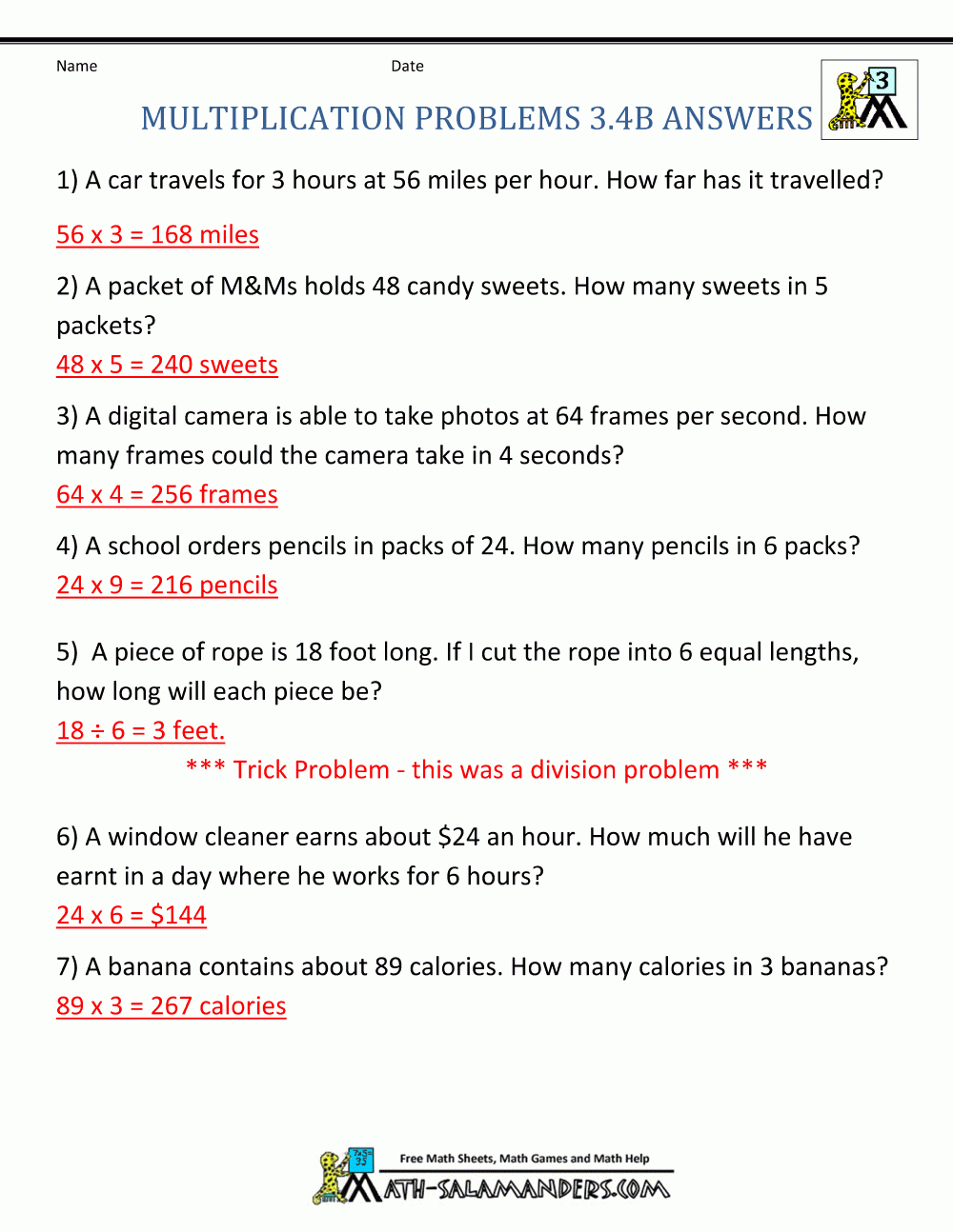 Multiplication Word Problem Worksheets 3Rd Grade with Printable Multiplication Word Problems 3Rd Grade Multiplication Word Problem Worksheets 3Rd Grade with Printable Multiplication Word Problems 3Rd Grade
