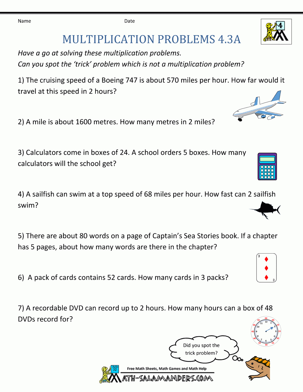 Multiplication Word Problems 4Th Grade Worksheets 3 Free throughout Worksheets On Multiplication Word Problems For Grade 4 Multiplication Word Problems 4Th Grade Worksheets 3 Free throughout Worksheets On Multiplication Word Problems For Grade 4