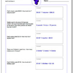 Multiplication Word Problems for Multiplication Worksheets 3's And 4's