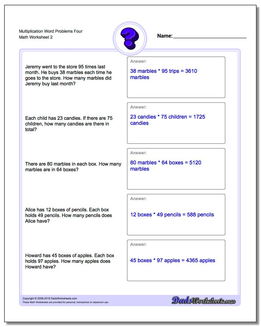 Multiplication Word Problems for Multiplication Worksheets Year 4 Pdf Multiplication Word Problems for Multiplication Worksheets Year 4 Pdf