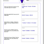 Multiplication Word Problems intended for Multiplication Worksheets 5Th Grade Pdf