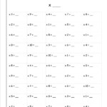 Multiplication Worksheet 0 6 | Printable Worksheets And with Printable Multiplication Quiz 0-10