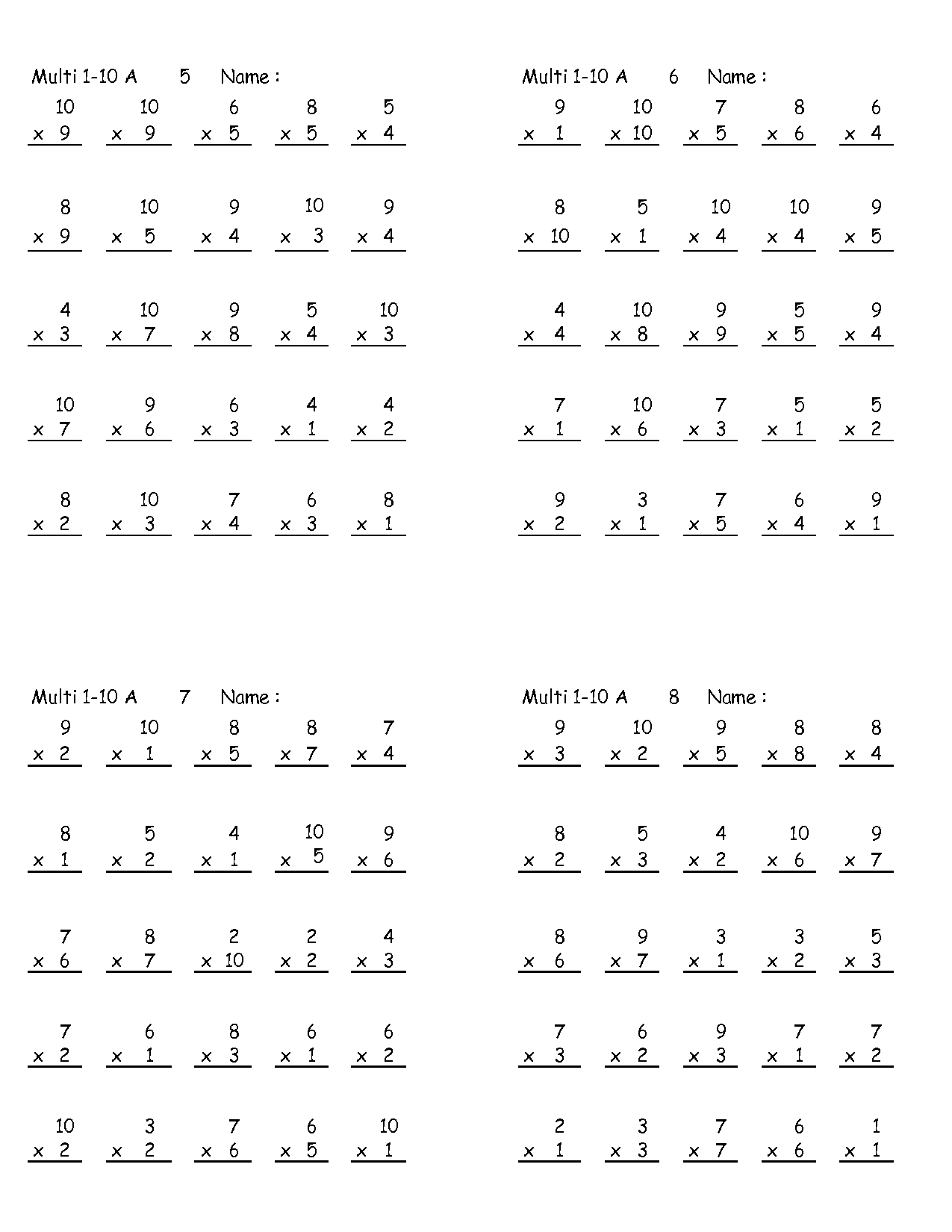 Multiplication Worksheet 0 6 | Printable Worksheets And with regard to Multiplication Worksheets 4 And 6 Multiplication Worksheet 0 6 | Printable Worksheets And with regard to Multiplication Worksheets 4 And 6