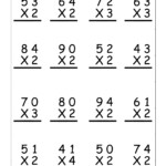Multiplication Worksheet Grade 5 Math | Printable Worksheets in Multiplication Worksheets Year 5