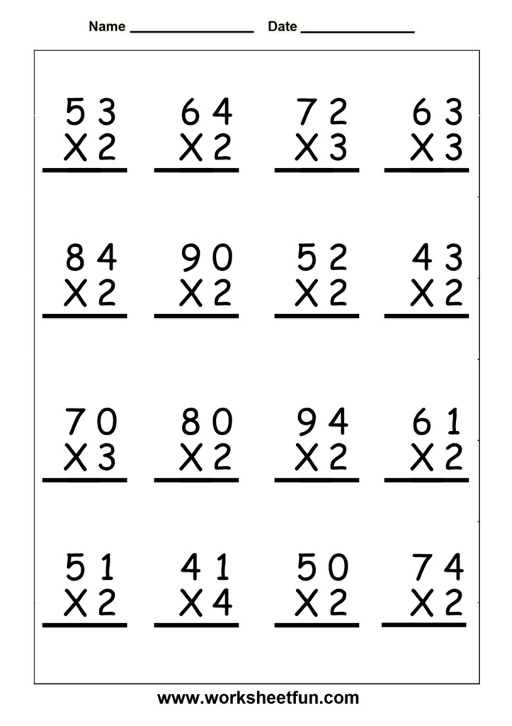 Multiplication Worksheet Grade 5 Math | Printable Worksheets In Multiplication Worksheets Year 5 Multiplication Worksheet Grade 5 Math | Printable Worksheets In Multiplication Worksheets Year 5