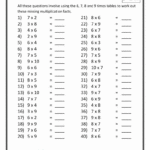 Multiplication Worksheets 6 Times Tables Multiplication inside Multiplication Worksheets 7 Times Tables