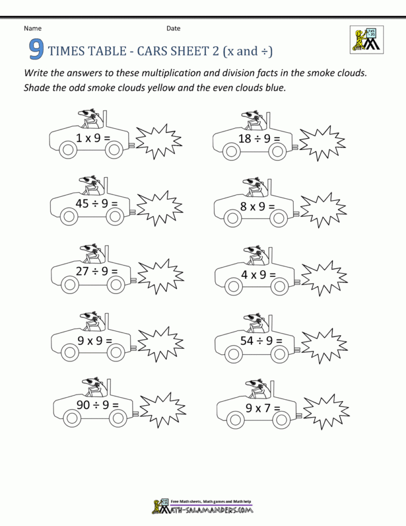 Multiplication Worksheets 9 Tables | Printablemultiplication For Printable Multiplication Worksheets 1 9 Multiplication Worksheets 9 Tables | Printablemultiplication For Printable Multiplication Worksheets 1 9