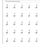 Multiplication Worksheets 9 Tables | Printablemultiplication Throughout 3 Multiplication Worksheets