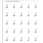 Multiplication Worksheets 9 Tables | Printablemultiplication throughout 3 Multiplication Worksheets